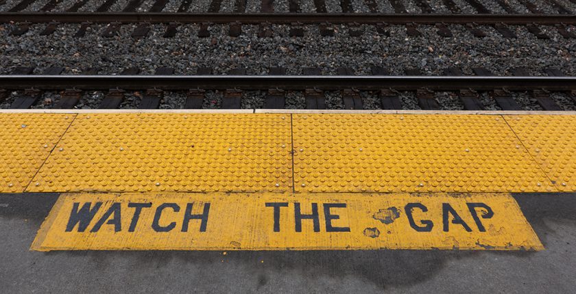 watch the gap image on tracks